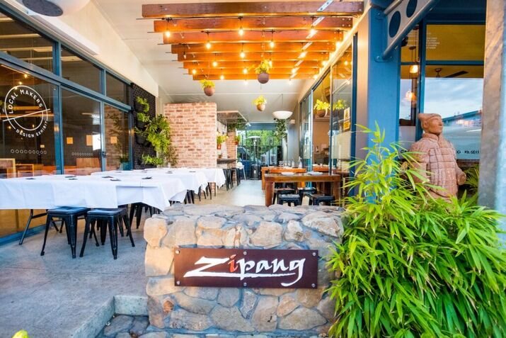 Zipang Japanese Dining in Currumbin offers a cosy, lantern-lit setting with outdoor tables and fresh Japanese fare—one of the standout Currumbin restaurants locals love.